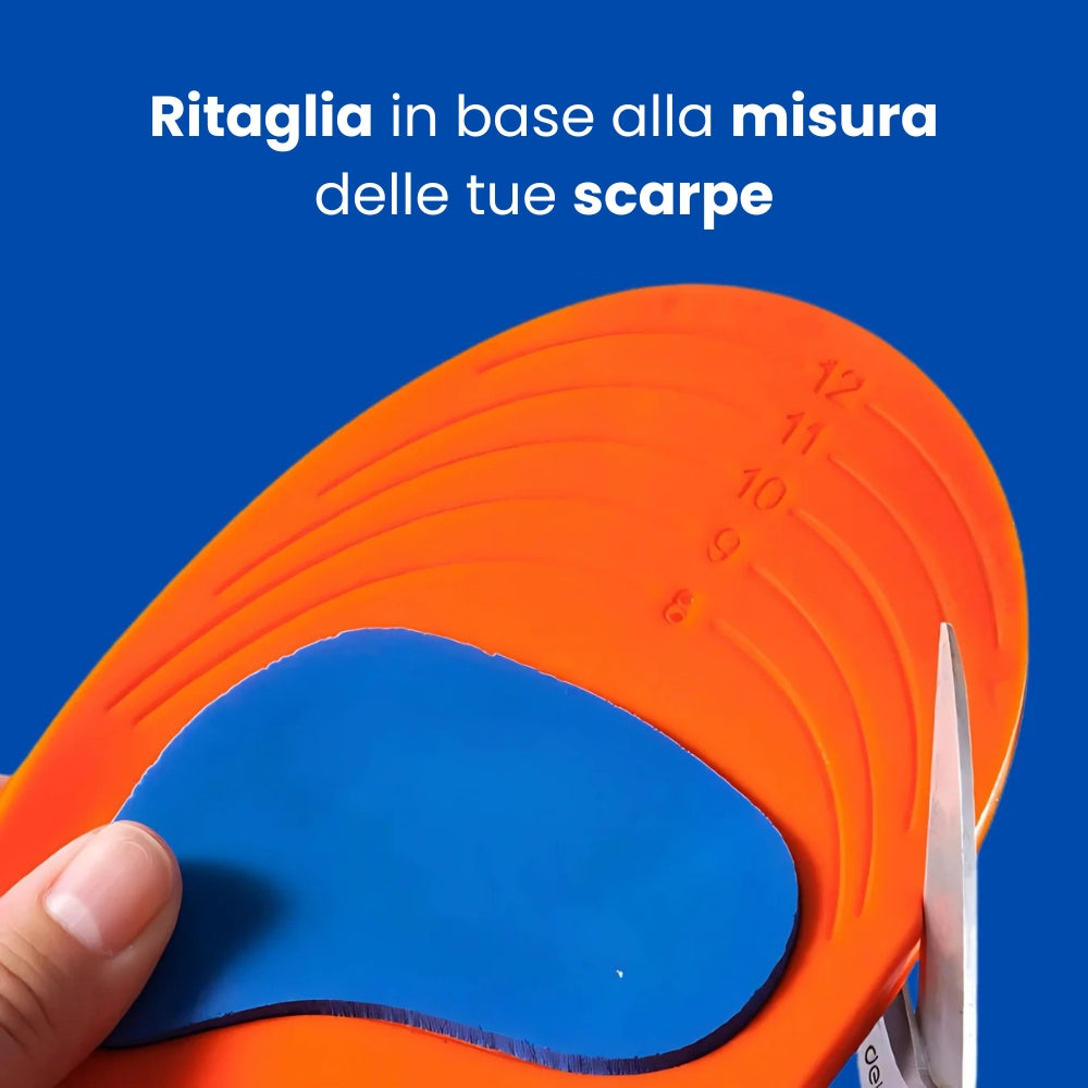 Suola Ortopedica in Memory Foam